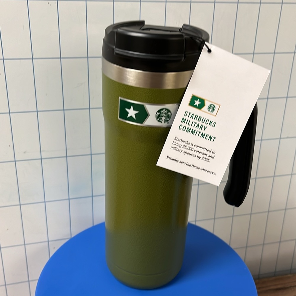 Stanley + Starbucks Military Limited Release, Proudly Serving Those Who Serve"
